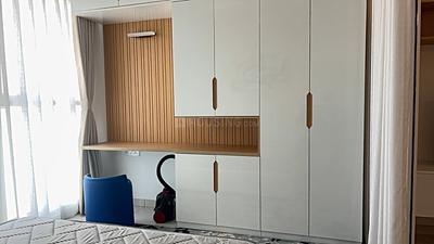 Bedroom Image of 500 Sq.ft 1 BHK Apartment / Flat for rent in L And T Raintree Boulevard, Sahakara Nagar Bengaluru for Rs. 45000