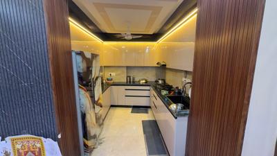 Kitchen Image of 1100 Sq.ft 3 BHK Builder Floor for sale in Chirag Dilli New Delhi for Rs. 10000000