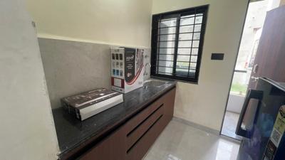 Kitchen Image of 1500 Sq.ft 1 BHK Independent House for rent in Indra Puri Colony Indore for Rs. 19999