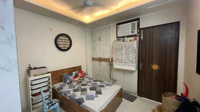 Bedroom Image of 855 Sq.ft 3 BHK Builder Floor for sale in Mahavir Enclave New Delhi for Rs. 7700000
