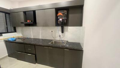 Kitchen Image of 350 Sq.ft 1 RK Builder Floor for rent in Mahalakshmi Nagar Indore for Rs. 16000