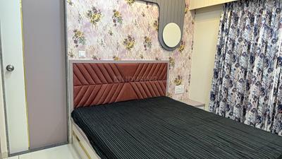 Bedroom Image of 1500 Sq.ft 3 BHK Apartment / Flat for rent in Adani Amogha, Shantigram Ahmedabad for Rs. 55000