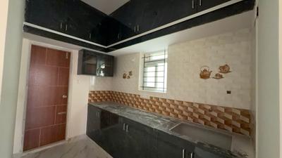 Kitchen Image of 700 Sq.ft 1 BHK Builder Floor for rent in Kalyan Nagar Bengaluru for Rs. 16000