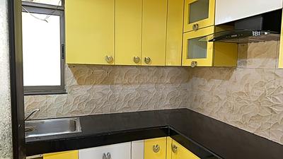 Kitchen Image of 1288 Sq.ft 3 BHK Apartment / Flat for sale in Unitech Uniworld Gardens 2, Sector 47 Gurgaon for Rs. 18200000
