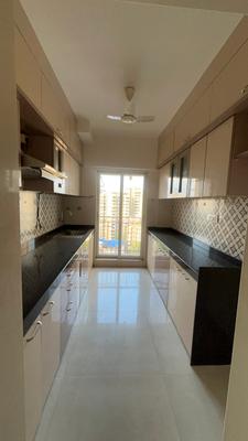 Kitchen Image of 850 Sq.ft 2 BHK Apartment / Flat for rent in STG Signature Residency, Thane West Thane for Rs. 38000