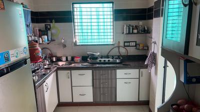 Kitchen Image of 846 Sq.ft 2 BHK Apartment / Flat for sale in Nava Vadaj Ahmedabad for Rs. 4800000