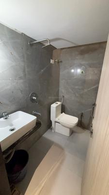 Bathroom Image of 400 Sq.ft 1 RK Independent House for rent in Sukhliya Indore for Rs. 14000