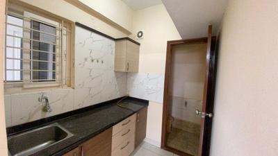 Kitchen Image of 550 Sq.ft 1 BHK Apartment / Flat for rent in Brookefield Bengaluru for Rs. 26000