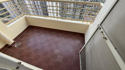 Balcony Image of 1320 Sq.ft 2.5 BHK Apartment / Flat for sale in Supertech Livingston, Crossings Republik Ghaziabad for Rs. 9100000