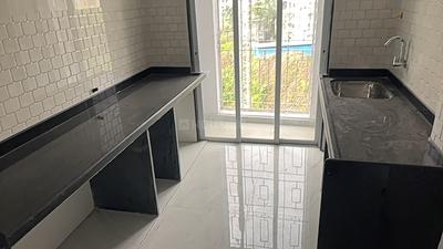 Kitchen Image of 670 Sq.ft 1 BHK Apartment / Flat for rent in Borgaonkar Elegance, Kalyan West Kalyan for Rs. 15500