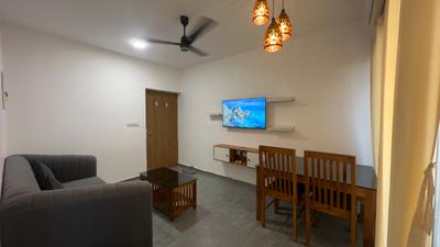 Living Room Image of 580 Sq.ft 1 BHK Apartment / Flat for rent in Eroor Kochi for Rs. 32000