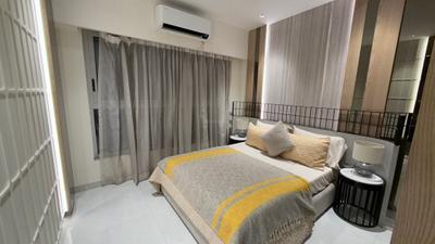 Bedroom Image of 750 Sq.ft 2 BHK Apartment / Flat for sale in Siddha Sky, Sion Mumbai for Rs. 17500000