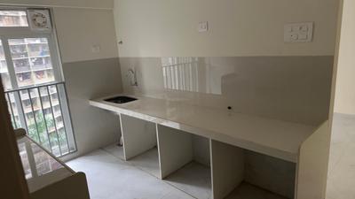 Kitchen Image of 1255 Sq.ft 3 BHK Apartment / Flat for rent in Swastik Platinum, Vikhroli East Mumbai for Rs. 75000
