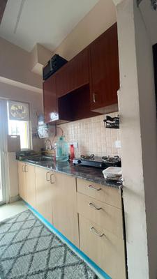 Kitchen Image of 600 Sq.ft 1 BHK Apartment / Flat for rent in Amrapali Dream Valley 2, Noida Extension Greater Noida for Rs. 23000