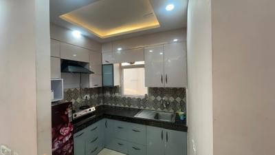 Kitchen Image of 1210 Sq.ft 3 BHK Builder Floor for rent in Signature Global Park 2 And 3, Sector 36 Sohna for Rs. 35000