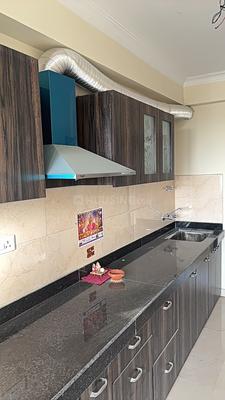 Kitchen Image of 1440 Sq.ft 3 BHK Apartment / Flat for rent in Pradhan Homes, Kankha Ki Dhani Jaipur for Rs. 18000
