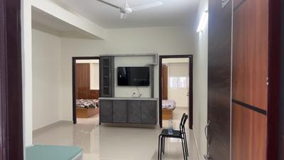 Living Room Image of 1100 Sq.ft 2 BHK Apartment / Flat for rent in Madhapur Hyderabad for Rs. 42000