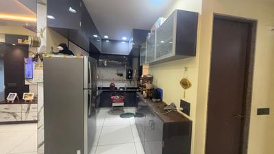 Kitchen Image of 1245 Sq.ft 2 BHK Apartment / Flat for sale in Shiv Sharnam Antlia, Janta Nagar Ahmedabad for Rs. 6000000