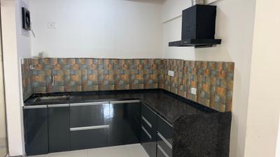 Kitchen Image of 1460 Sq.ft 3 BHK Apartment / Flat for rent in Abhinav Pebbles Urbania, Bavdhan Pune for Rs. 40000