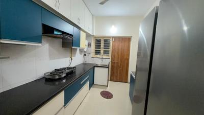 Kitchen Image of 1850 Sq.ft 3 BHK Independent House for rent in Raysan Gandhinagar for Rs. 50000