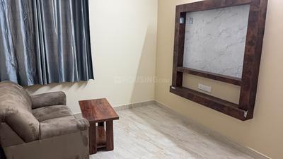 Living Room Image of 650 Sq.ft 1 BHK Apartment / Flat for rent in Bilekahalli Bengaluru for Rs. 25499