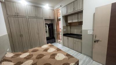 Bedroom Image of 180 Sq.ft 1 RK Builder Floor for rent in Durgapura Jaipur for Rs. 14500