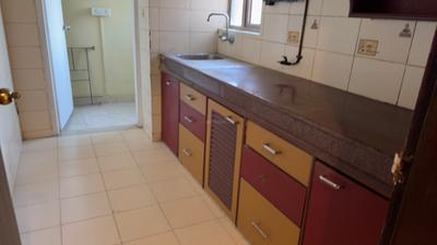 Kitchen Image of 1400 Sq.ft 3 BHK Apartment / Flat for rent in South City Residency, Prince Anwar Shah Connector Kolkata for Rs. 55000