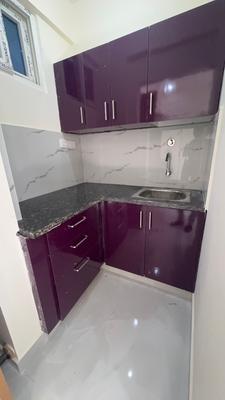 Kitchen Image of 550 Sq.ft 1 BHK Apartment / Flat for rent in Bilekahalli Bengaluru for Rs. 24999