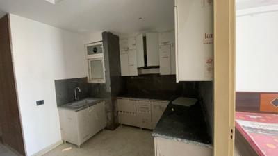 Kitchen Image of 990 Sq.ft 3 BHK Builder Floor for rent in Satbari New Delhi for Rs. 45000
