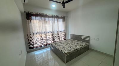 Bedroom Image of 693 Sq.ft 2 BHK Apartment / Flat for rent in Godrej Golf Meadows, Panvel Navi Mumbai for Rs. 28000
