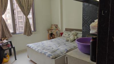 Bedroom Image of 1125 Sq.ft 2 BHK Apartment / Flat for rent in Shripad Residency, Gota Ahmedabad for Rs. 30000