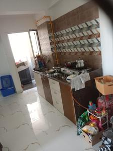 Kitchen Image of 850 Sq.ft 2 BHK Apartment / Flat for rent in Saffron Binory Residency, Jodhpur Ahmedabad for Rs. 18000