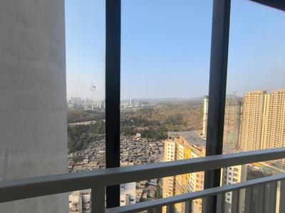 Balcony Image of 950 Sq.ft 2 BHK Apartment / Flat for rent in Dynamix Divum, Malad East Mumbai for Rs. 70000