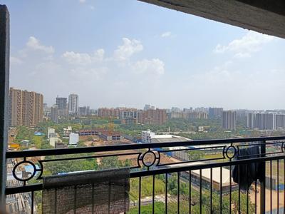 Balcony Image of 1370 Sq.ft 3 BHK Apartment / Flat for rent in Jhamtani Ace Abode, Ravet Pune for Rs. 28000