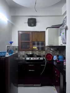 Kitchen Image of 1200 Sq.ft 2 BHK Builder Floor for rent in Evolve Doon Trafalgar, Govind Vihar Dehradun for Rs. 32000