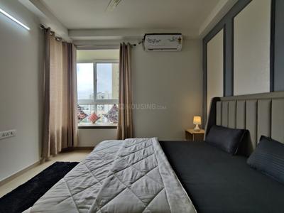 Bedroom Image of 1877 Sq.ft 3.5 BHK Apartment / Flat for rent in Bhartiya Nikoo Homes Phase 2, Thanisandra Bengaluru for Rs. 85009