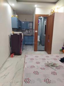 Bedroom Image of 560 Sq.ft 1 RK Apartment / Flat for rent in Qube Hebitac Apartment , Knowledge Park 3 Greater Noida for Rs. 14000