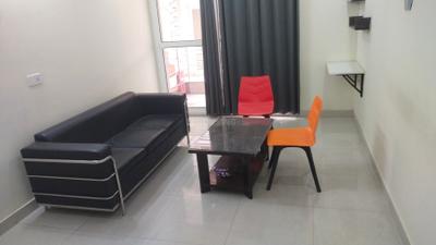 Living Room Image of 950 Sq.ft 1 BHK Independent House for rent in Sector 46 Gurgaon for Rs. 35000