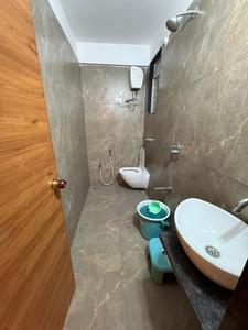 Bathroom Image of 650 Sq.ft 2 BHK Apartment / Flat for rent in Gami Teesta, Pisarve Navi Mumbai for Rs. 15000