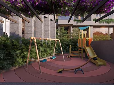 Balcony Image of 4215 Sq.ft 4 BHK Apartment / Flat for sale in NB Palm, Science Park Ahmedabad for Rs. 27397000