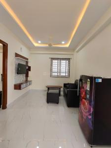 Hall Image of 800 Sq.ft 1 BHK Apartment / Flat for rent in Kondapur Hyderabad for Rs. 26000
