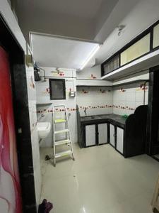 Kitchen Image of 600 Sq.ft 1 BHK Apartment / Flat for rent in Vashi Navi Mumbai for Rs. 23000