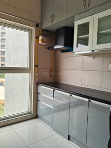 Kitchen Image of 752 Sq.ft 1 BHK Apartment / Flat for sale in Sobha Dream Gardens, Thanisandra Bengaluru for Rs. 8600000