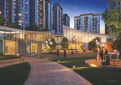 Image of 1360 Sq.ft 3 BHK Apartment / Flat for sale in Gini Vivante, Kiwale, Pune for Rs. 8700000