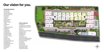Image of 1076 Sq.ft 2 BHK Apartment / Flat for sale in Coevolve Florenza, Sarjapur, Bengaluru for Rs. 9900000