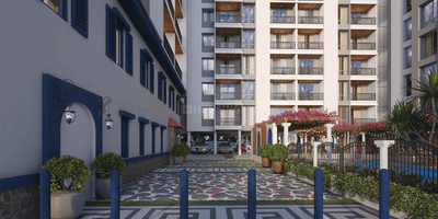Image of 1151 Sq.ft 2.5 BHK Apartment / Flat for sale in One Aretha, Dhanori, Pune for Rs. 10700000