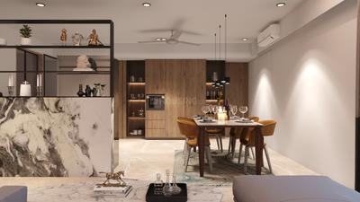 Hall Image of 2238 Sq.ft 3 BHK Apartment / Flat for sale in Vesu Surat for Rs. 11100000