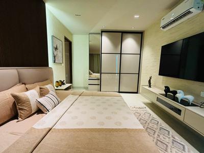 Bedroom Image of 1995 Sq.ft 3 BHK Apartment / Flat for sale in Krishna Atlantis Grand, Bhabat Zirakpur for Rs. 13400000