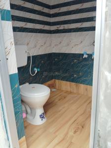 Bathroom Image of 800 Sq.ft 2 BHK Builder Floor for rent in Kalyani Nadia for Rs. 12000