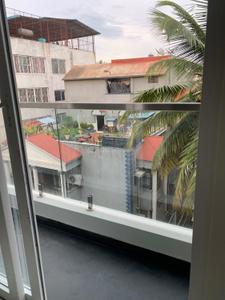 Balcony Image of 4000 Sq.ft 3 BHK Apartment / Flat for rent in Mathikere Bengaluru for Rs. 70000